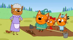 🐱ТРИ КОТА🏠В ГОСТЯХ У БАБУШКИ👵