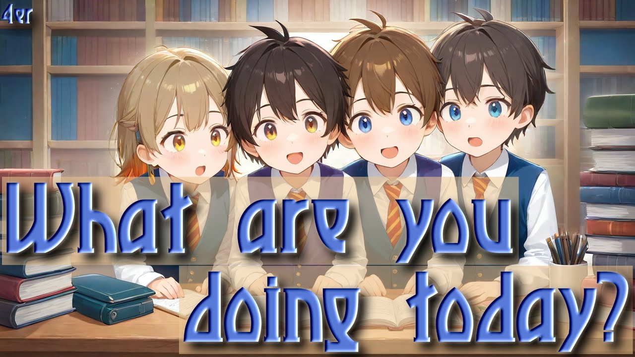 Урок Английского - песня: What are you doing today? смотреть онлайн