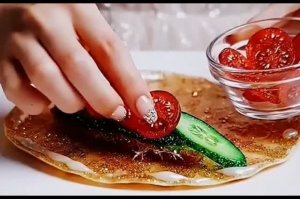 Мультфильм для детей и взрослых. 💎АСМР💎 Готовим вместе 🍅🥬🌮