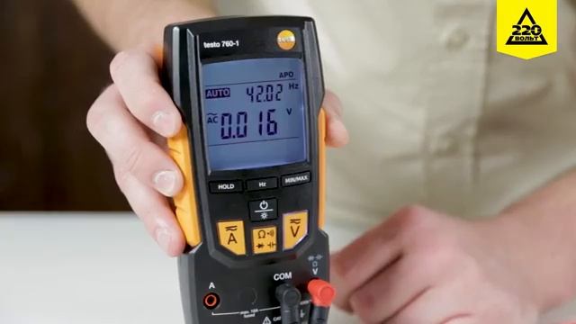 Обзор Мультиметр TESTO 760-1 смотреть онлайн