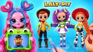 🍿 Лали Создаёт  Образы для Персонажей «Истории игрушек»! DIY Поделки