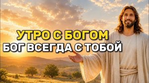 Утро с Богом: Господь всегда с Тобой | Утренняя Молитва
