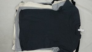 44759 Футболки мужские однотонные без принта сток, 5пак, t-shirts no print оптом