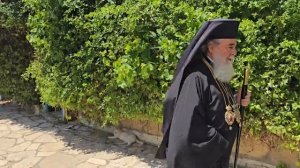 Приезд Патриарха Иерусалимского. Храмовый праздник в монастыре Иоанна Крестителя в Эйн Кереме