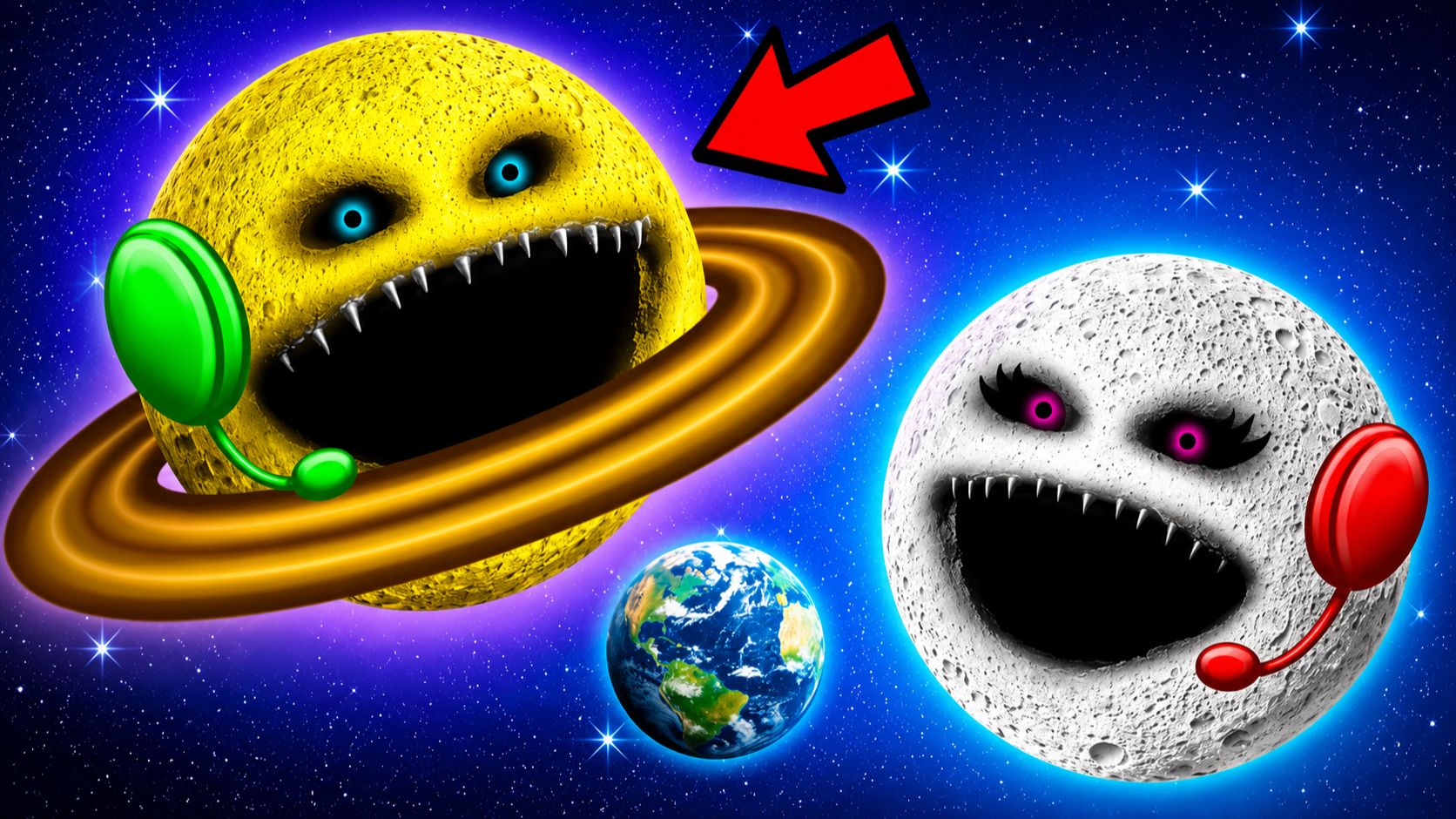 🤯 МЫ ПРЕВРАТИЛИСЬ В ПЛАНЕТ-МОНСТРОВ?! ЛУНА ПРОСНУЛАСЬ! РОБЛОКС! ROBLOX! смотреть онлайн