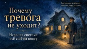 Почему тревога не уходит? Нервная система всё ещё на посту