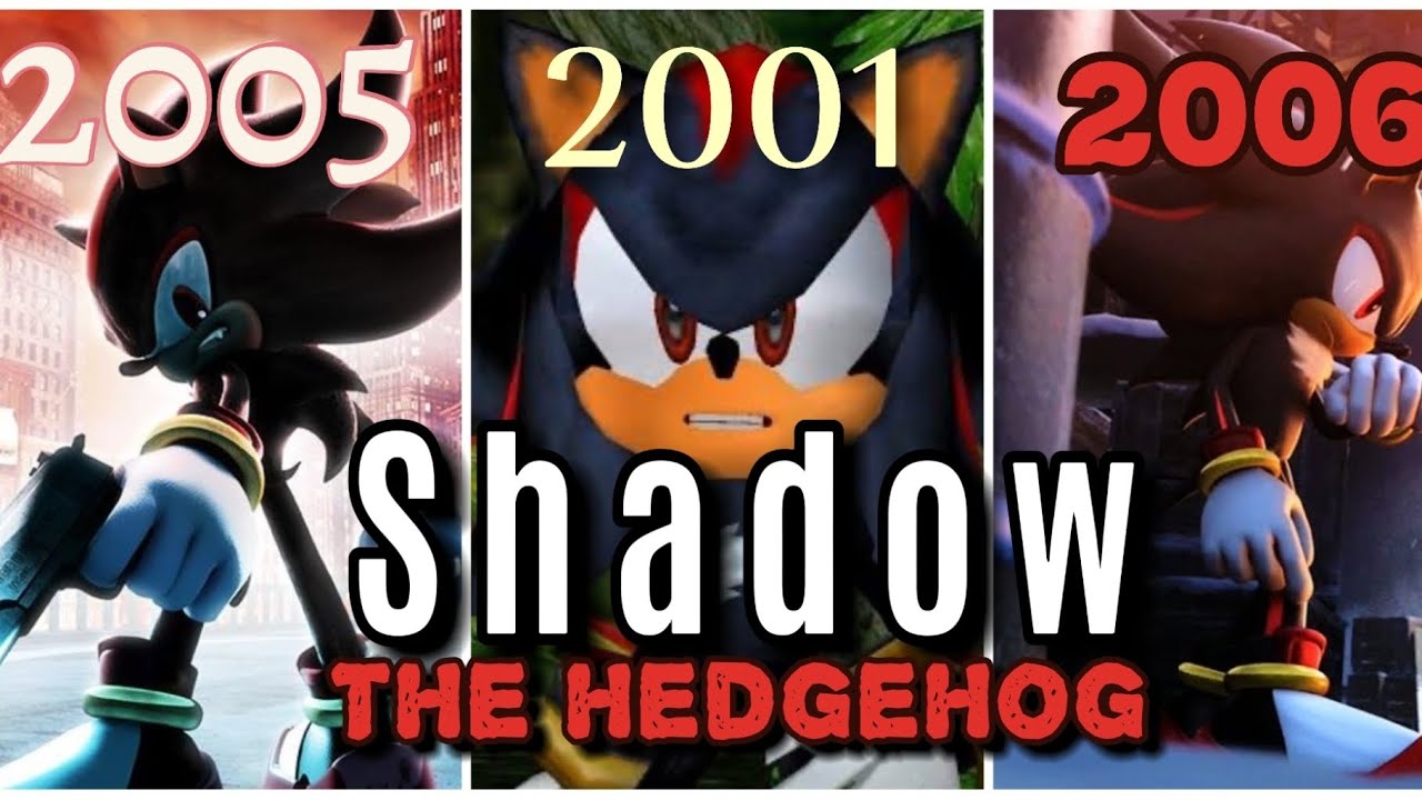 All desiens of Shadow The Hedgehog in Sonic Games/Все дизайны Ежа Шедоу в играх про Соника. смотреть онлайн