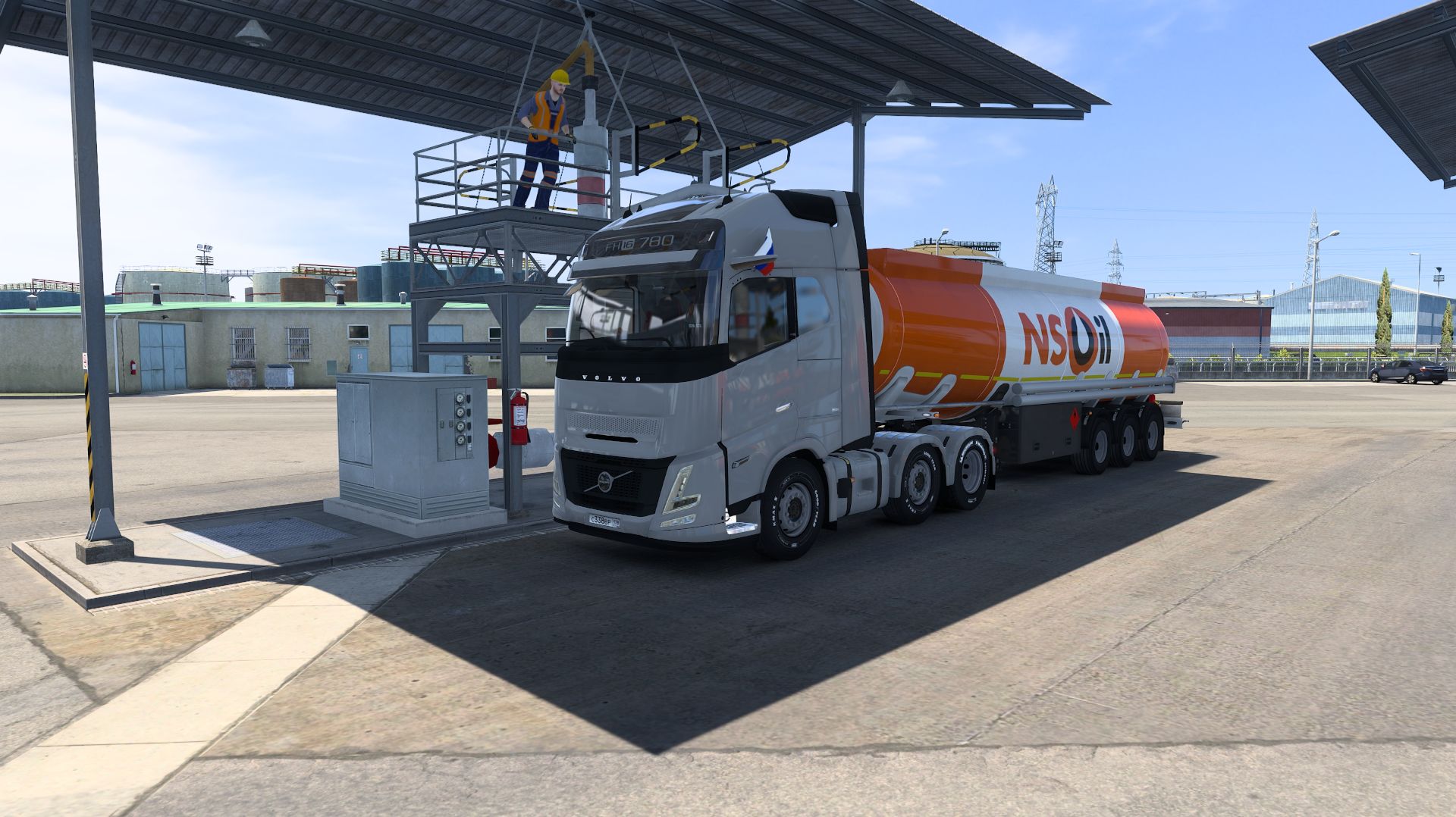 Euro Truck Simulator 2 СРОЧНАЯ ДОСТАВКА БЕНЗИНА!!! Стамбул-Питер