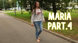 Maria - Barefoot in the wet street [pt.4] (from City-Feet.com)