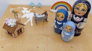 Сказка о том, как Матрёшка стала просто красивой куклой и украшением интерьера.