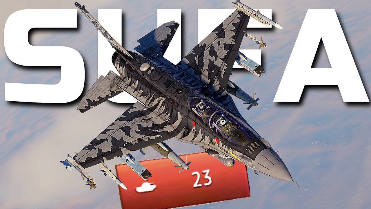 ЭТО ОРУЖИЕ НЕ ДОЛЖНО СУЩЕСТВОВАТЬ. МИРОВОЙ РЕКОРД? 23 КИЛЛА на F-16I SUFA в War Thunder. смотреть онлайн