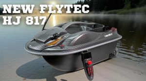 Огляд на короповий кораблик New Flytec HJ817 Carbon (3 бункера) GPS 9+1