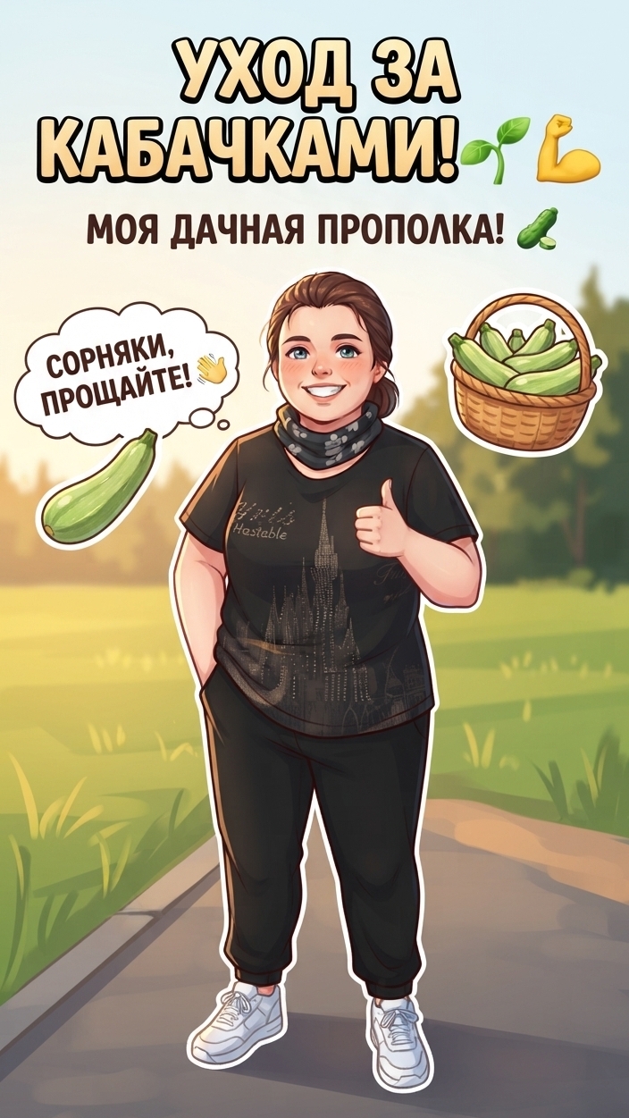 Уход за кабачками: прополка сорняков на даче 🥒