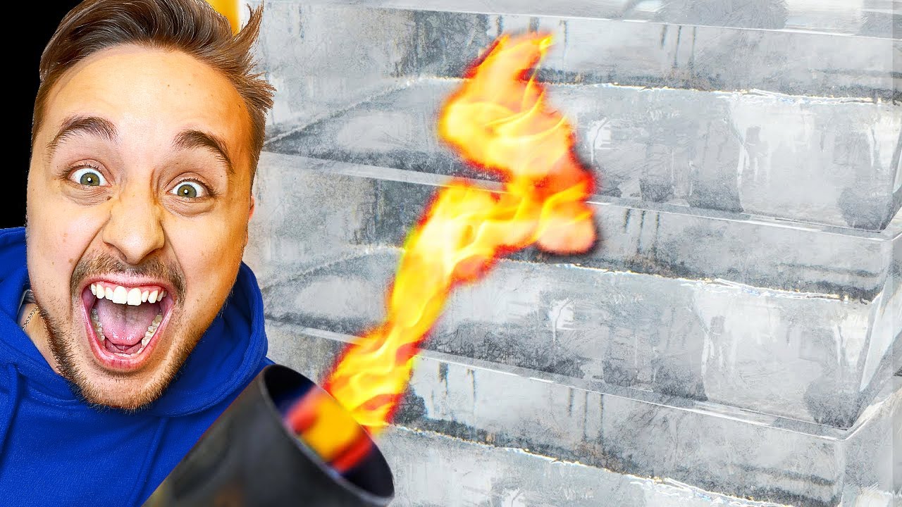 100 СЛОЕВ ЛЬДА VS ЖЕЛЕЗО ! ЧЕЛЛЕНДЖ от Magic Five смотреть онлайн