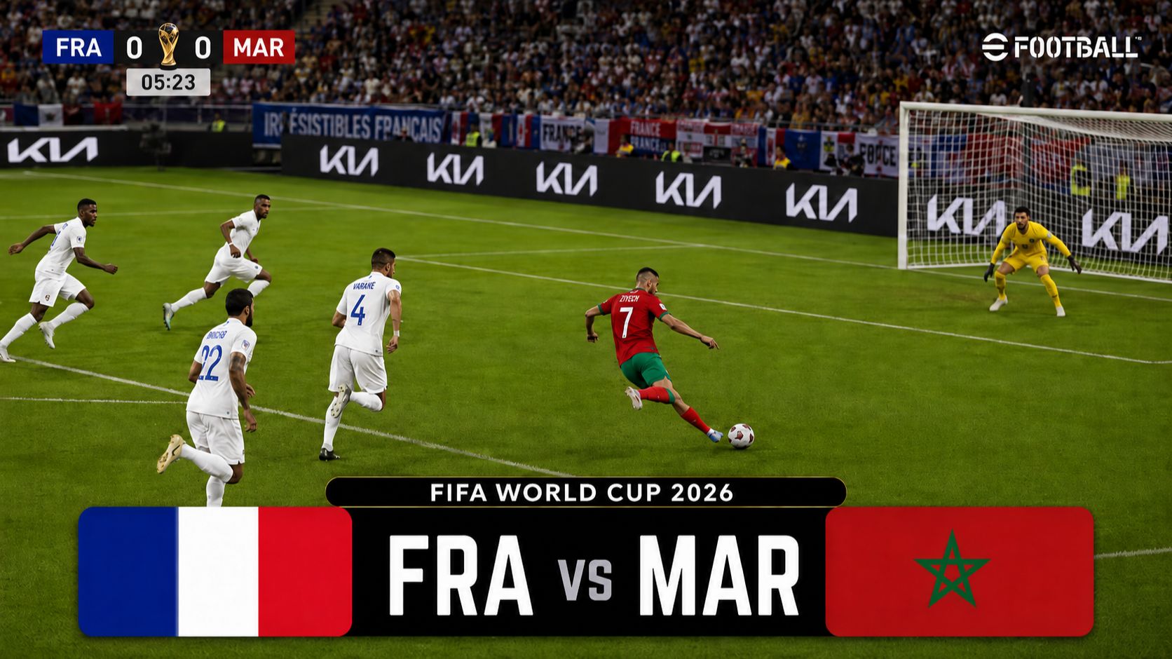Франция — Марокко | World Cup 2026 | WC26 Football Match | eFootball Gameplay смотреть онлайн
