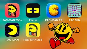 Pac-Man 256+ (Apple Arcade),Pac.io,Pac-Man Party Royale,Pac-Minion,Pac-Man,Pac-Man 256