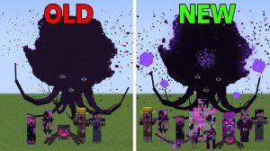 Wither Storm обновлен. Старая версия ПРОТИВ новой версии Cracker's Wither Storm Mod 2026