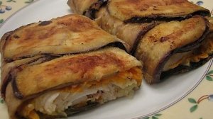 Рыба в баклажанах