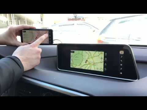 Lexus RX - Android Smartphone MirrorLink смотреть онлайн