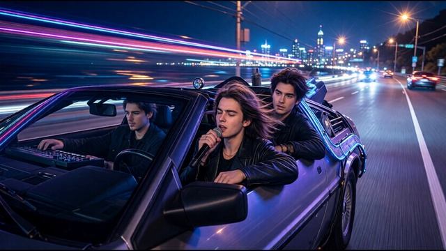 Группа =Мальчики с Пальчики=. Midnight Drive (Полуночная поездка) v1-0-5_Italo-Disco Style