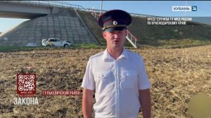 В Гулькевичском районе такси вылетело с дороги и опрокинулось, водитель погиб