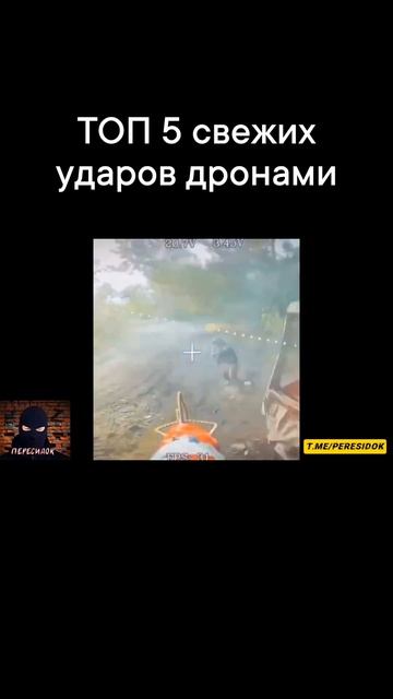Удары дронами по пехоте ВСУ