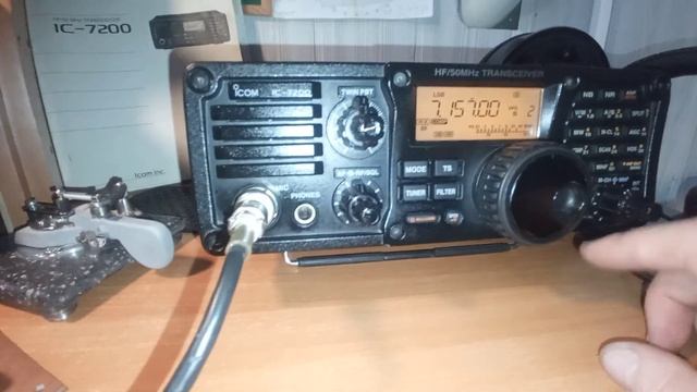 ICOM IC-7200 для Детской коллективной радиостанции R4DS смотреть онлайн