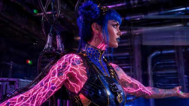 KYRRA - Inside My Head _ Cyberpunk Metal Rap _ Industrial Nu Metal Female Vocal