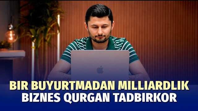 🍿 Tasodifiy buyurtmani katta biznesga aylantirgan samarqandlik tadbirkor Jonibek Aliyev