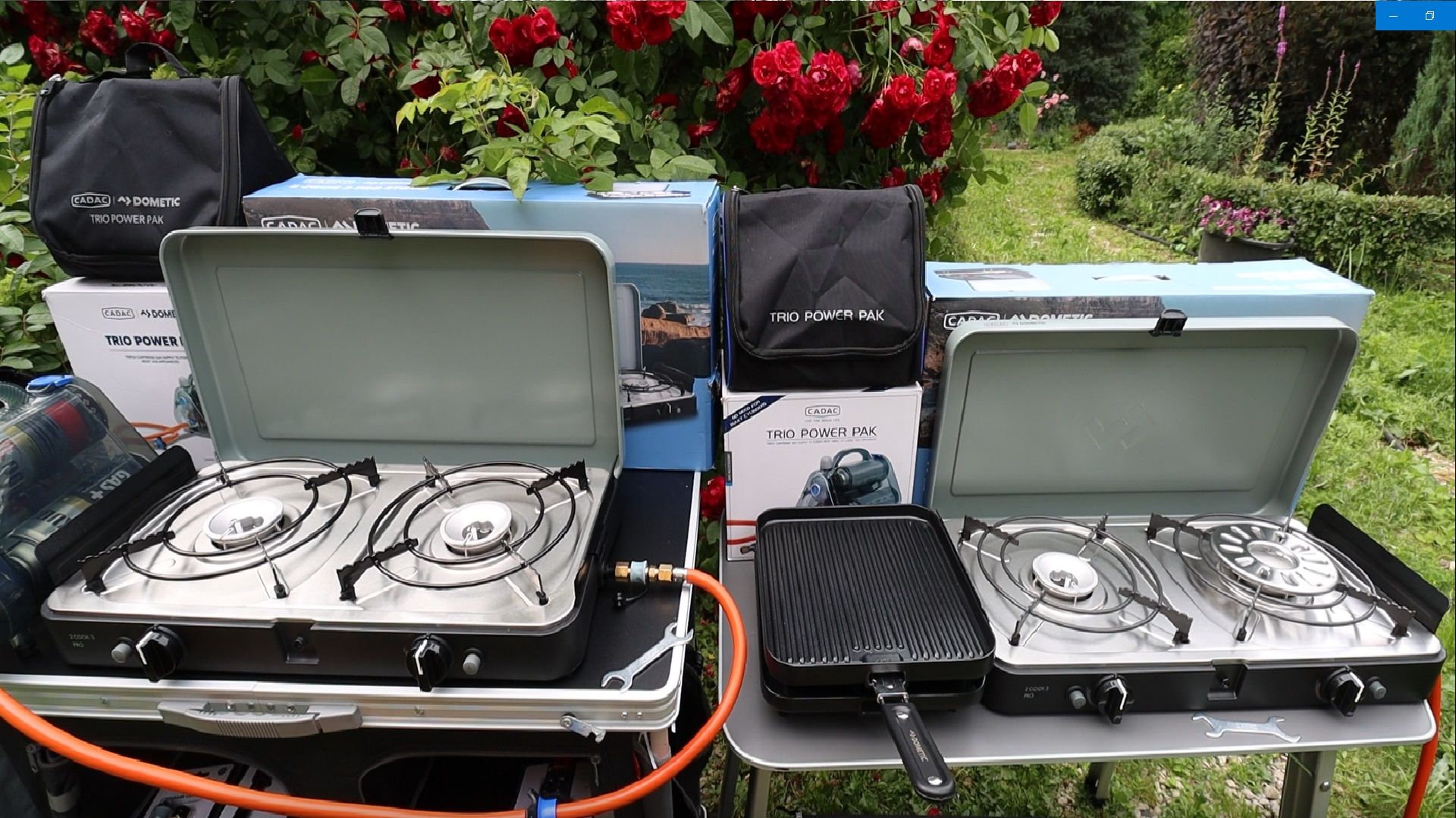 Сравнение кемпинг плиты Dometic 2 Cook 3 Pro Stove & Dometic 2 Cook 3 Pro Deluxe смотреть онлайн