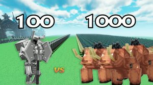 100 Черных ястребов против 1000 Хоглинов-мутантов в Майнкрафте