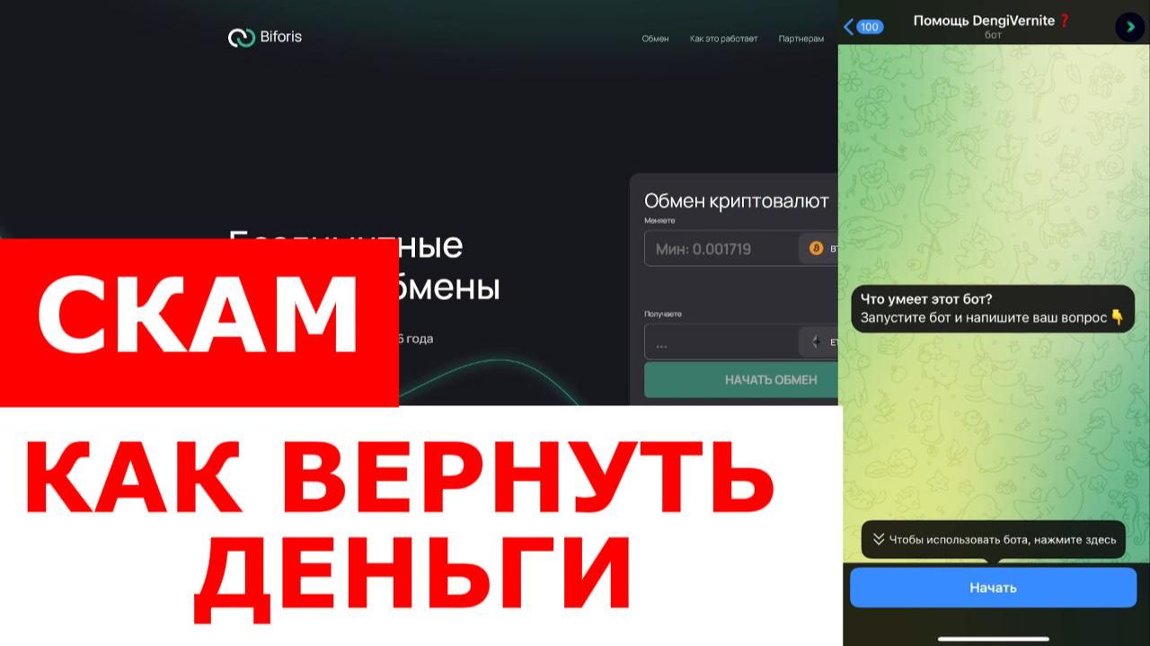 Biforis (biforis.com) обзор криптообменника, отзывы. Лохотрон? смотреть онлайн