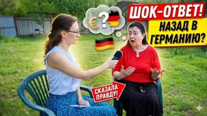 Из Германии в Россию/ Разочаровалась в России?
