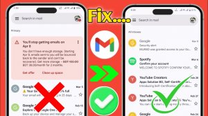 Как исправить проблему переполненного хранилища аккаунта Gmail (2025) Новое обновление ||