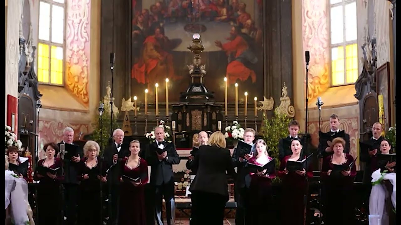 С. Манюшка (1819-1972) Offertorium D-dur «Пачуй, о Божа, свой народ» Хор НАВТ РБ, дыр. Н.Ламановіч смотреть онлайн