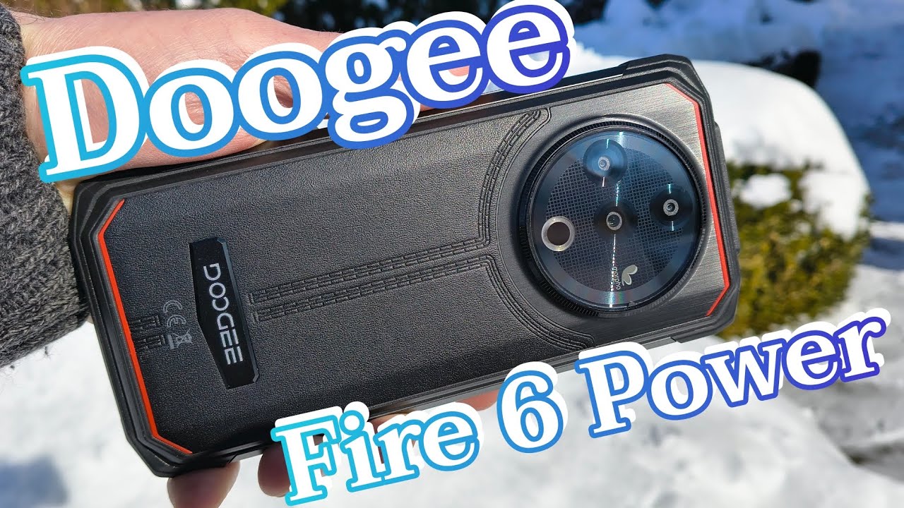 "Броник" Doogee Fire 6 Power, 15500 mAh, NFC, Android 14, Unisoc T606. Знакомимся! смотреть онлайн