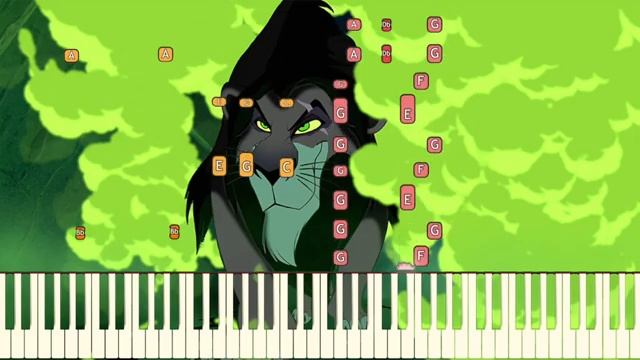 The Lion King - Piano Medley All Songs Piano Tutorial Synthesia смотреть онлайн