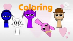 Coloring Sprunki Logo Remake