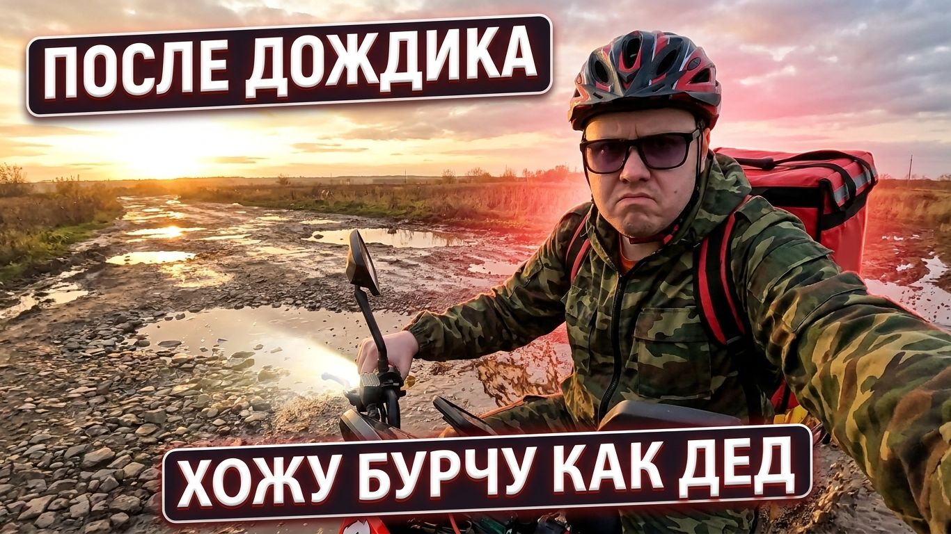 Доставки после дождя / хожу бурчу кряхчу / опасные районы 【ЖИЗНЬ КУРЬЕРА 179】 #волгоград смотреть онлайн
