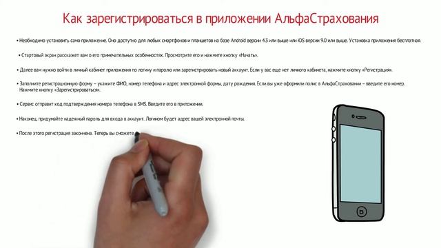Мобильное приложение АльфаСтрахования (тест-драйв) смотреть онлайн