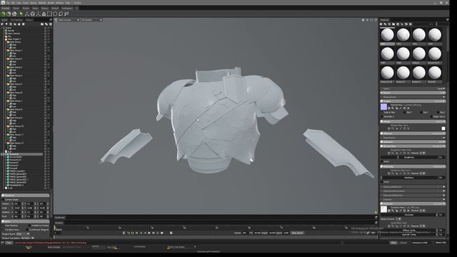стадия 9 (начало и конец Marmoset Toolbag начало Substance Painter)