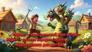⚔️🐉✨ «Иван — крестьянский сын и Чудо-Юдо» — русская народная сказка | Аудиосказка для детей