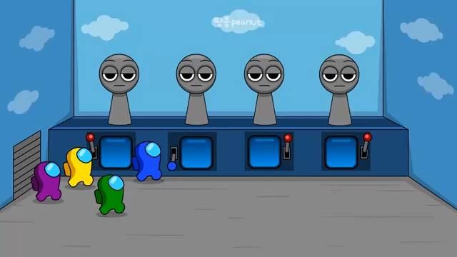 Среди нас VS SPRUNKI ANIMATION 61 смотреть онлайн