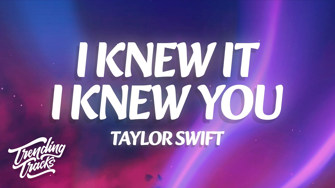Taylor Swift - I Knew It, I Knew You [from Toy Story 5] (Lyrics) смотреть онлайн