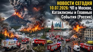 Новости Сегодня 10.07.2026: ЧП в Москве, Катаклизмы и Главные События | Россия