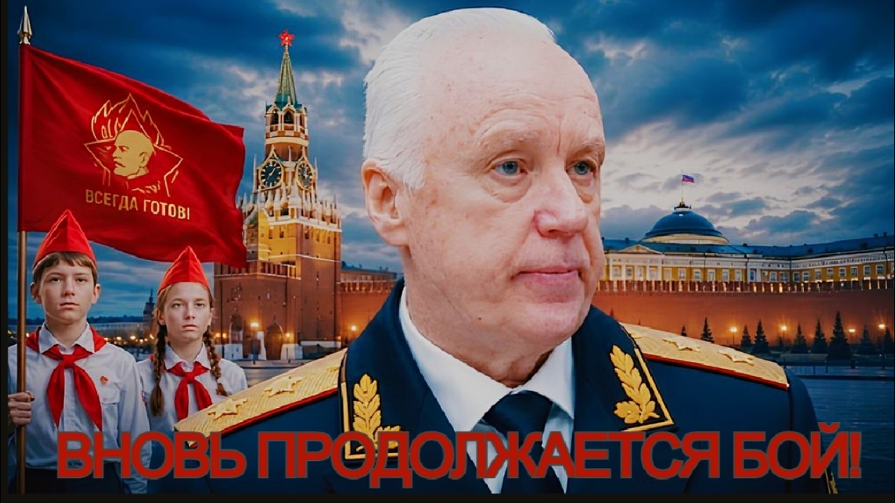 Вновь продолжается бой! Товарищ Бастрыкин спел: "И Ленин такой молодой, и юный Октябрь впереди". смотреть онлайн