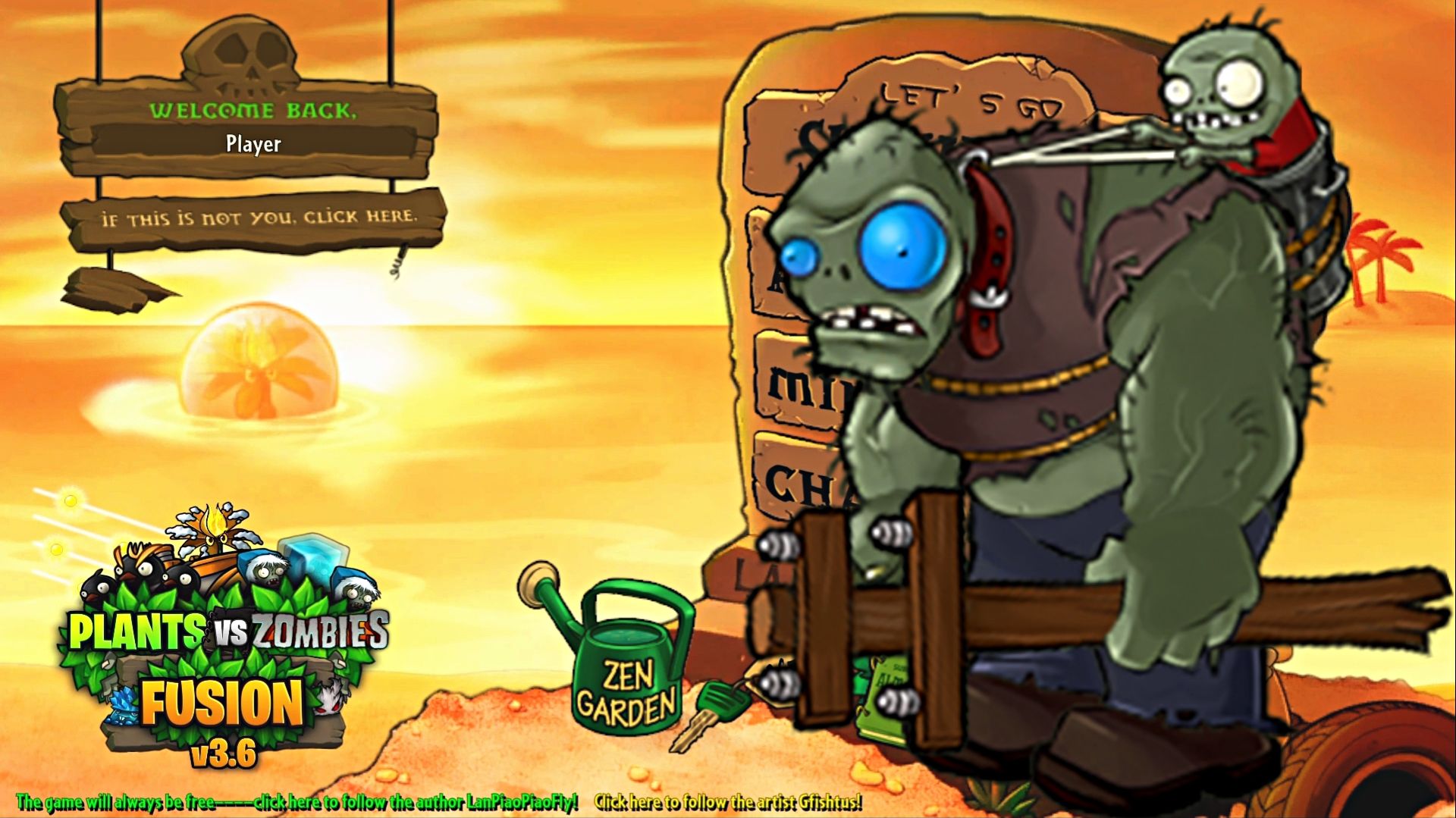 PvZ Fusion 3.6.1 Растения против Зомби Plants vs Zombies ПвЗ битва прохождение топ смотреть онлайн