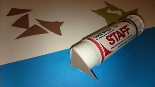 поделка Остров аппликация из цветной бумаги 2+ смотреть онлайн