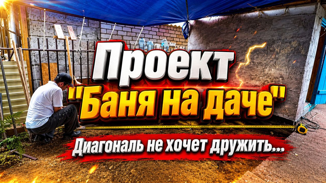 ДОЖДЬ СМЫЛ ГАЗОН, ДИАГОНАЛЬ НЕ СХОДИТСЯ: ЧЕСТНЫЙ ВЛОГ О БУДНЯХ НА ДАЧЕ