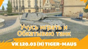 Tanks blitz Выкатываю Tiger-Maus в Беспощадный рандом 10 уровень Германии, Танки блиц,блитз танки.